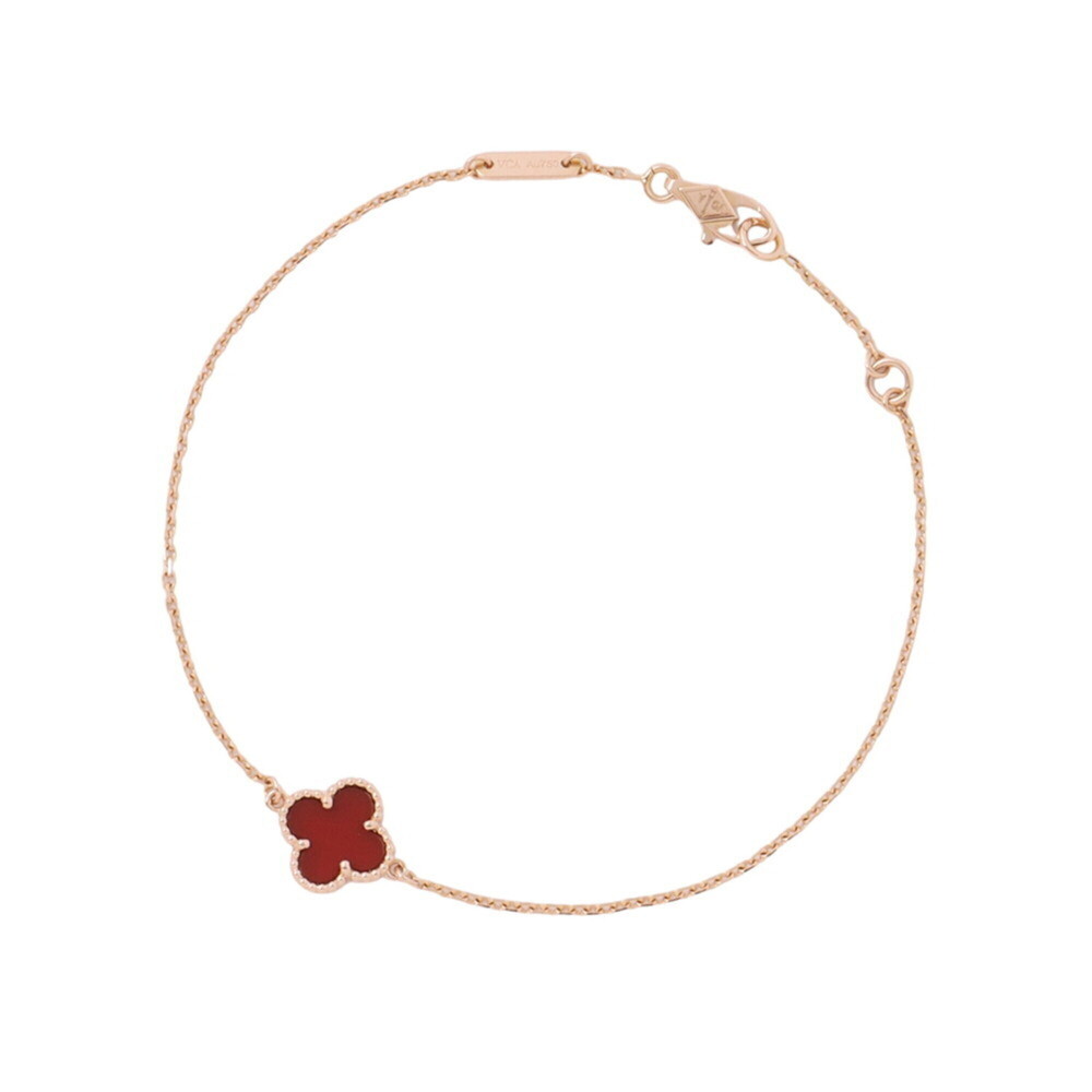 VAN CLEEF & ARPELS 18k Gold Charm Bracelet